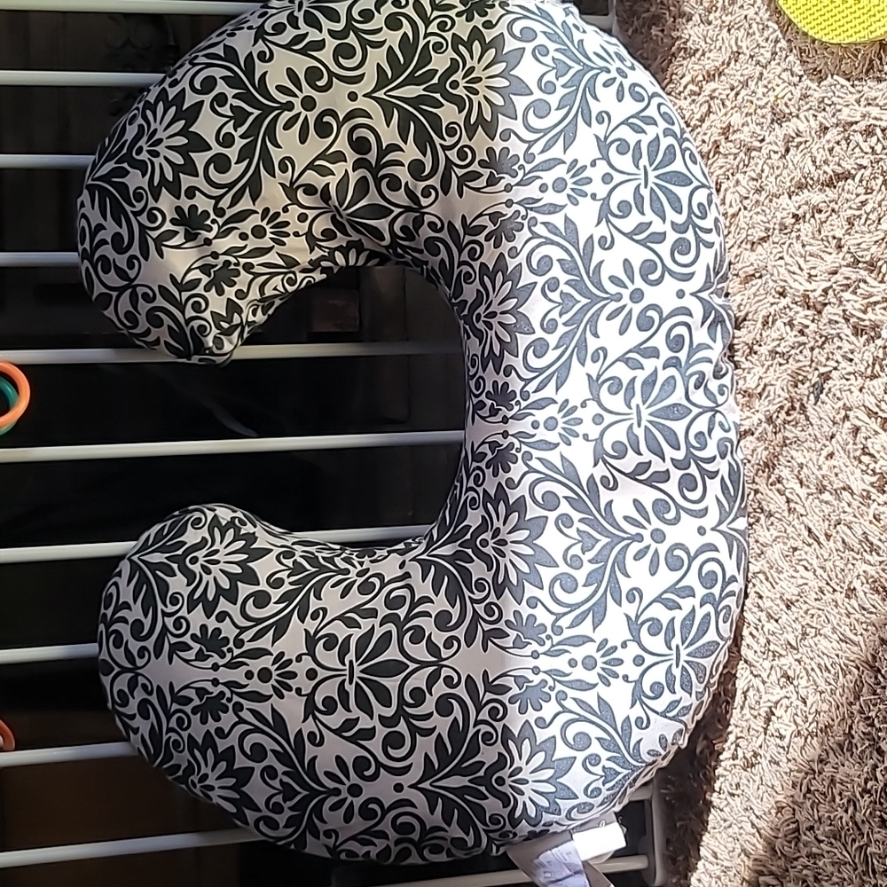 Boppy pillow with cover